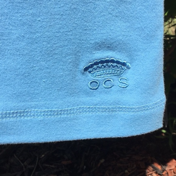 Oleg Cassini Blue Top - Picture 4 of 5